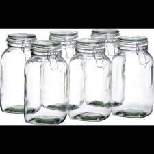  Mäser GOTHIKA 6 darabos üvegedény készlet fedővel 1,45 l (925341) uzsonnás doboz