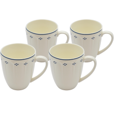 Mäser Lova Blue kávéscsészék szett 390 ml, 4 db, kék bögrék, csészék