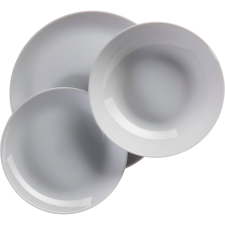 Mäser Luminarc GREY DIWALI GRANIT étkezőgarnitúra 18 db (180134) tányér és evőeszköz