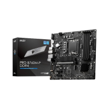 MSI B760M-B PRO DDR4 Intel s1700 MicroATX Alaplap (PRO B760M-B DDR4) alaplap