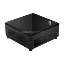 MSI Cubi 5 12M Mini PC | Intel Core i7-1255U | 0GB DDR4 | 120GB SSD | 1000GB HDD | Intel Iris Xe Graphics | W10 P64 asztali számítógép