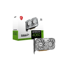  MSI GeForce RTX 4060 VENTUS 2X WHITE 8G OC nVidia 8GB GDDR6 128bit PCIe videókártya videókártya