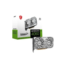 MSI GeForce RTX 4060 VENTUS 2X WHITE 8G OC nVidia 8GB GDDR6 128bit PCIe videókártya (GEFORCE RTX 4060 VENTUS 2X WHITE 8G OC) videókártya
