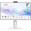 MSI Modern AM273QP AI 1UM All-in-One PC (White) | Intel Core Ultra 7 155H | 16GB DDR5 | 250GB SSD | 0GB HDD | Intel Graphics (Intel Arc Graphics opcionálisan) | W11 PRO