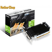 MSI Nvidia Geforce GT 730 N730K-2GD3H/LP 2GB DDR3 PCI Express Videokártya (3 év garancia) videókártya