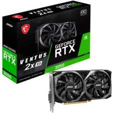 MSI RTX 3050 8GB MSI Ventus 2X XS OC GDDR6 (V809-4266R) (CPX-586603) videókártya