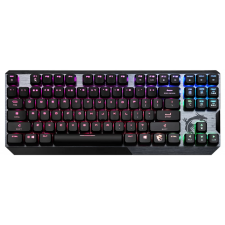 MSI Vigor GK50 Low Profile TKL US Angol fekete billentyűzet