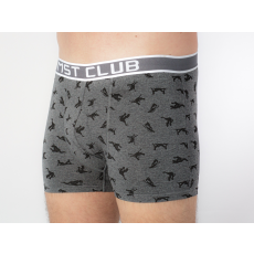 MST Mintás boxer L, Szürke