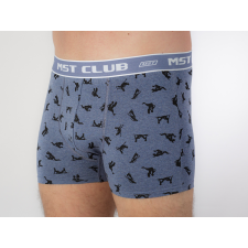 MST Mintás boxer XL, Melír kék férfi alsó