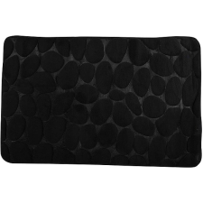 MSV-SPIRELLA MSV Koupelnová předložka Pebbles 40 × 60 cm černá lakástextília