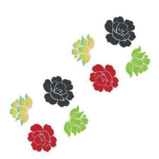MT057 öntapadós design csempematrica 4db/szett15x15cm tapéta, díszléc és más dekoráció