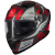 MT HELMETS MT Braker SV Fury zárt motoros bukósisak fekete-szürke-piros