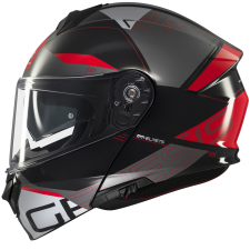 MT HELMETS MT Genesis SV Atempo felnyitható motoros bukósisak fekete-szürke-piros bukósisak