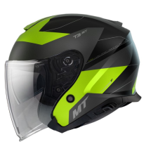 MT HELMETS MT Thunder 3 SV Jet Cooper nyitott bukósisak fekete-szürke-fluo sárga bukósisak