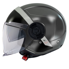 MT HELMETS MT Viale SV S 68 Unit D2 nyitott bukósisak fekete-szürke bukósisak