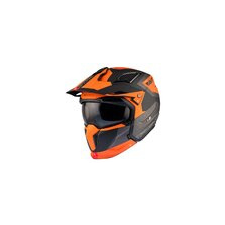 MT HELMETS Próbasisak MT Helmets Streetfighter SV S Totem szürke / narancs XXL motoros kabát