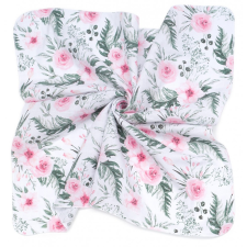 MT T Kis textil pelenka 3 db - Fehér alapon rózsaszín virágok mosható pelenka
