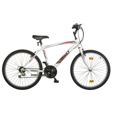  MTB 26-os férfi kerékpár fehér-piros mtb kerékpár