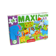 MTS Maxi puzzle Dzsungel állatokkal - D-Toys puzzle, kirakós