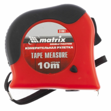 MTX 10mx25mm mérőszalag gumírozott mérőműszer