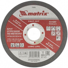 MTX 230x1,8x22,2mm vágókorong fémhez csiszolókorong és vágókorong