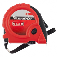 MTX 7,5m x 25mm Mérõszalag, autostop, gumírozott mérőszerszám