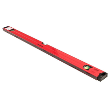 MTX alumínium vízmérték mágneses, 1200mm, 2+1 libella tükrös barkácsolás, csiszolás, rögzítés