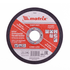 MTX vágókorong fém 125x1,0x22,23mm csiszolókorong és vágókorong