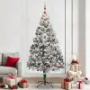  Mű karácsonyfa Zöld 240 x 150 cm PVC és Acél és Műanyag