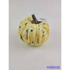  Mű tök 10cm - Foltos dekorációs kellék