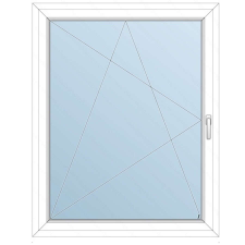 Műanyag Ablak - Belső Nézet - 100x120 cm nyílászáró
