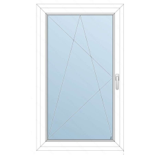 Műanyag ablak , Bukónyíló ,egyszárnyas ablak 78x118 balos nyílászáró