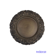  Műanyag dekor tál 6 dekorációs kellék