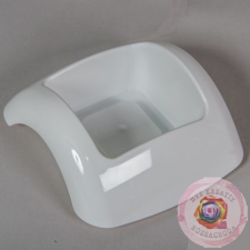  MŰANYAG DOMBORÚ TÁL FEHÉR FOCUS M6X15,5X15CM dekorációs kellék