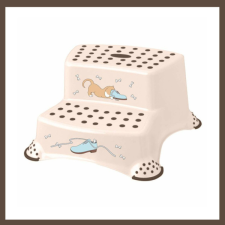  Műanyag dupla lépcsős fellépő DOG 53995373 létra és állvány