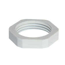  Műanyag ellenanya M12 világosszürke RAL7035 (SIB G4312010) villanyszerelés