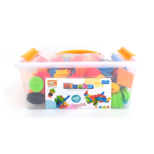  Műanyag építőjáték 100 db (11090) barkácsolás, építés