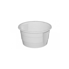  Műanyag gulyás tányér, 750 ml, 50 db, fehér konyhai eszköz