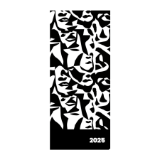 Műanyag havi határidőnapló 2025 határidőnapló