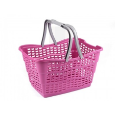  Műanyag kosár - 28x40 cm dekorációs kellék
