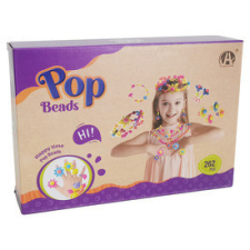  Műanyag pattintós gyöngyfűző készlet kreatív és készségfejlesztő