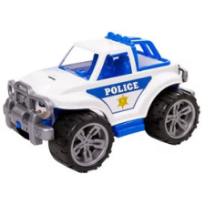  Műanyag rendőr terepjáró - 35 cm autópálya és játékautó