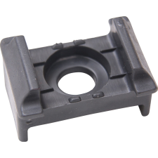  Műanyag tartóbak oldalsó vezetővel kerítésoszlopokhoz  antracit kerti bútor