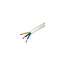  Műanyagköpenyű kábel H05VV-F 3*1mm2 300V/U0 500V fehér villanyszerelés