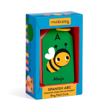 Mudpuppy ABC kártyák Spanyol-Angol kreatív és készségfejlesztő