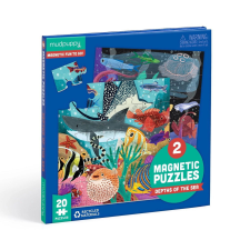 Mudpuppy mágneses puzzle 2x20 db mélytenger kreatív és készségfejlesztő