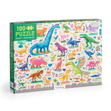 Mudpuppy Puzzle Mocní dinosaury 100 dielikov puzzle, kirakós