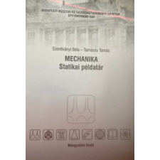 Műegyetemi Kiadó Mechanika (Statikai példatár)- kézirat - Tamássy Tamás; Szentiványi Béla antikvárium - használt könyv