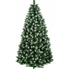  Műfenyő eufrázsiai fenyő havas tetejű és tobozokkal 180 cm műfenyő