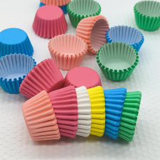  Muffin papír mini, kicsi méretű, színes 600 db/csomag sütés és főzés